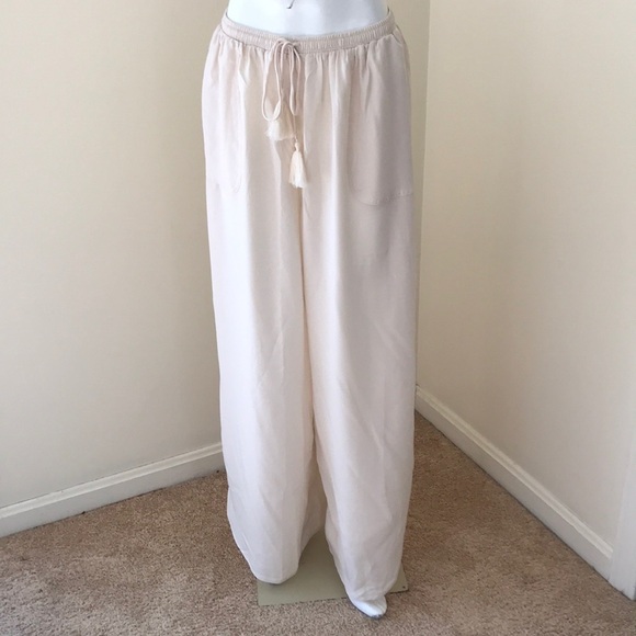 New! FREE PEOPLE Size M she’s a dime boho pants - Picture 1 of 10